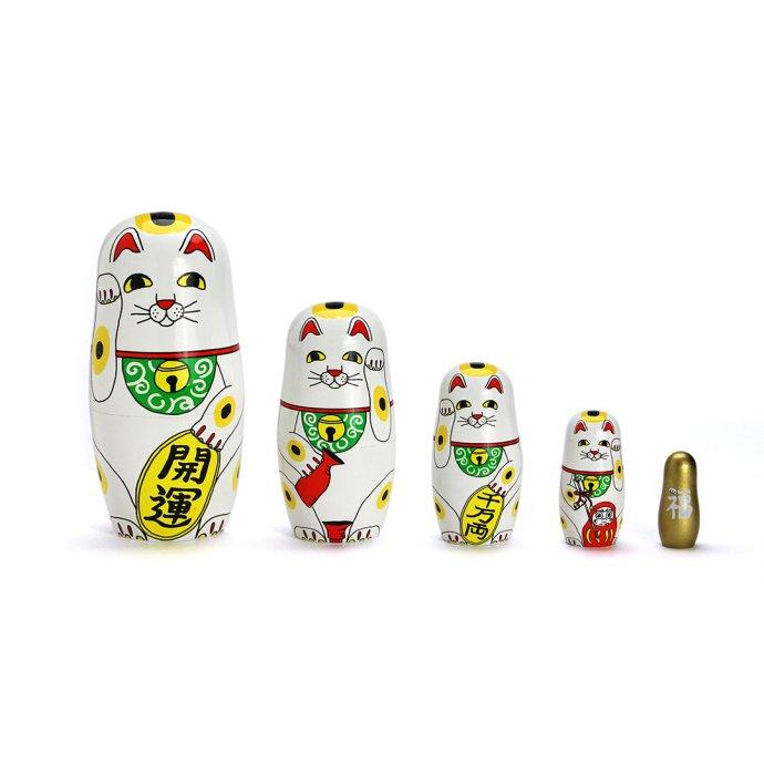Lucky Cat ラッキーキャット マトリョーシカ 招き猫 ねこ ネコ MIDORI KOMATSU | DETAIL