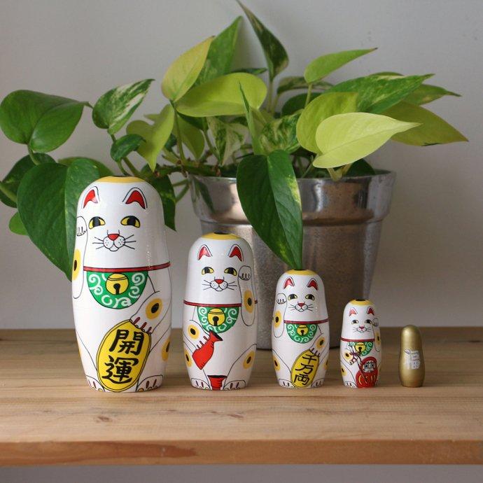 Lucky Cat ラッキーキャット マトリョーシカ 招き猫 ねこ ネコ MIDORI KOMATSU | DETAIL | 01