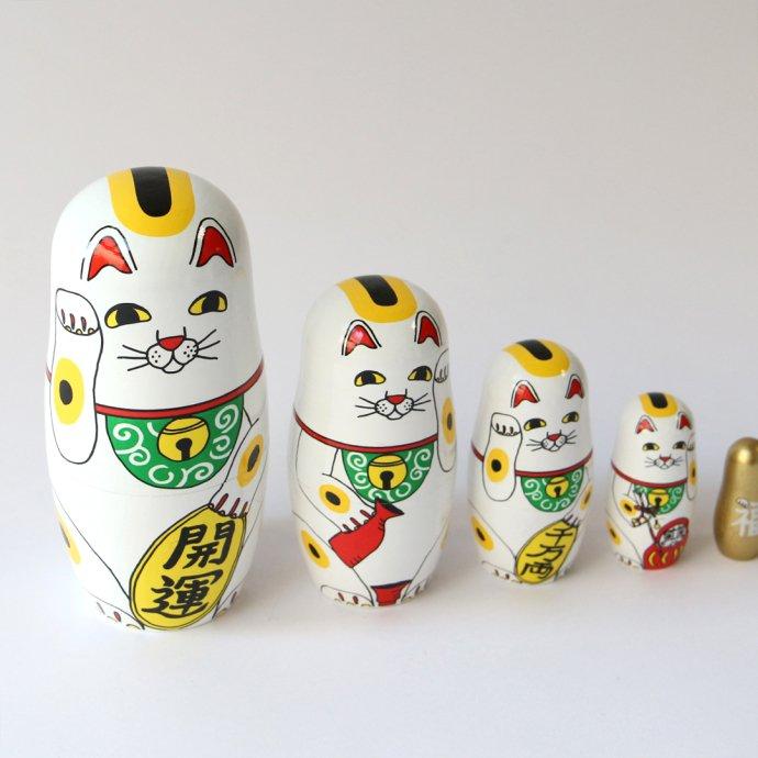 Lucky Cat ラッキーキャット マトリョーシカ 招き猫 ねこ ネコ MIDORI KOMATSU | DETAIL | 07