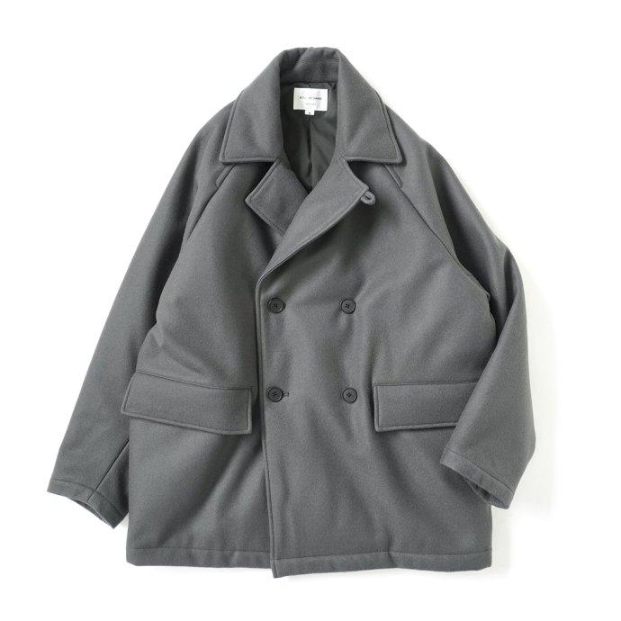 STILL BY HAND 46 (ka) 中綿 シンサレート オーバーコート STILL BY HAND シンサレートPコート 46 グレージュ