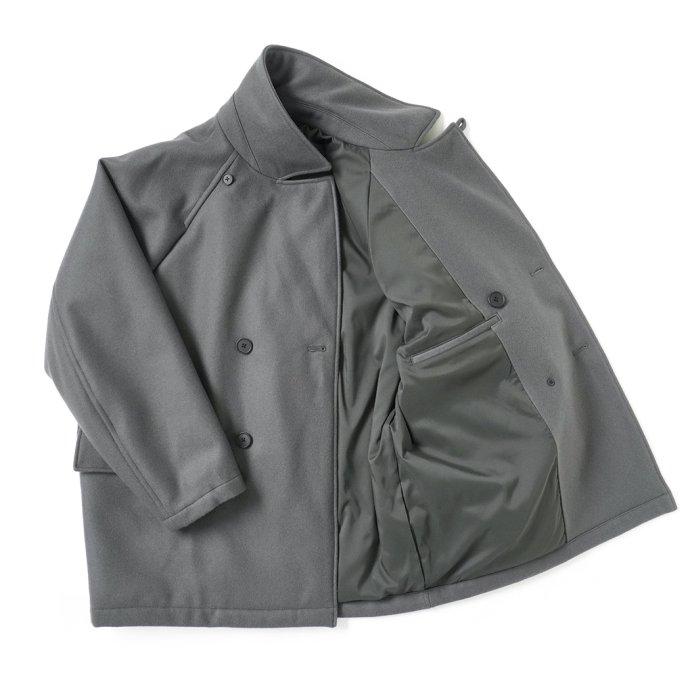 STILL BY HAND スティル バイ ハンド CO01234 - KHAKI GREY ウール／シンサレート ピーコート カーキグレー 送料無料 買い回り 買い周り 買いまわり ポイント… | STILL BY HAND | 03
