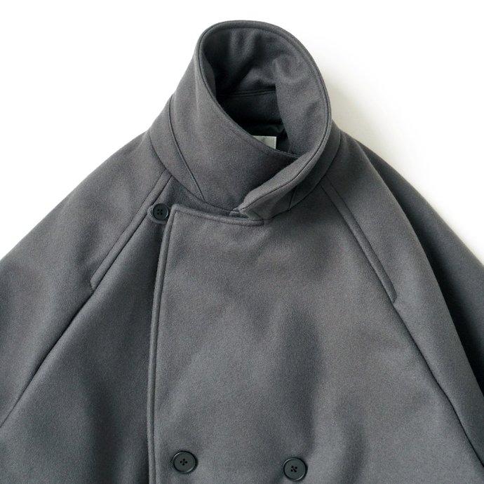 STILL BY HAND スティル バイ ハンド CO01234 - KHAKI GREY ウール／シンサレート ピーコート カーキグレー 送料無料 買い回り 買い周り 買いまわり ポイント… | STILL BY HAND | 05