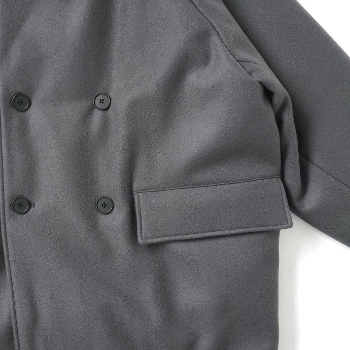 STILL BY HAND スティル バイ ハンド CO01234 - KHAKI GREY ウール／シンサレート ピーコート カーキグレー 送料無料 買い回り 買い周り 買いまわり ポイント… | STILL BY HAND | 06