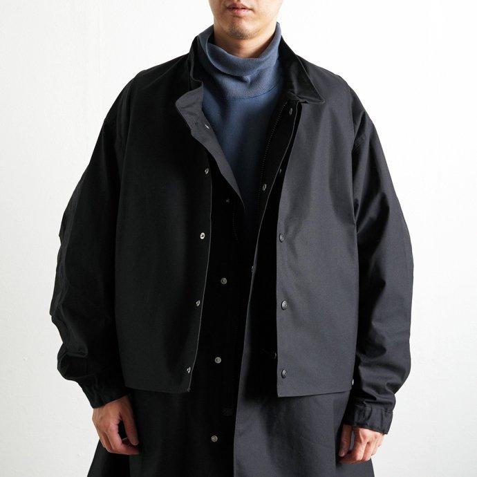 Powderhorn Mountaineering パウダーホーン マウンテニアリング / P.H. M. BM S.WAX CLOTH VEST　ワックスドクロスベスト PH23FW-009 - Black オイルド | Powderhorn Mountaineering(ファッション) | 07