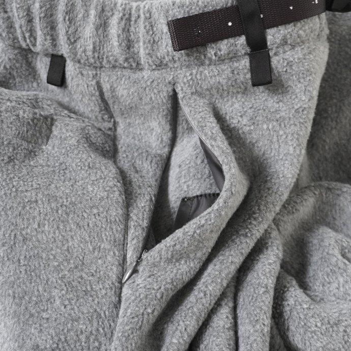 O-（オー）/ FREE SWEAT PANTS フリースイージーパンツ O-W-17 - Charcoal チャコール レイチョウルイラボ | オー | 06