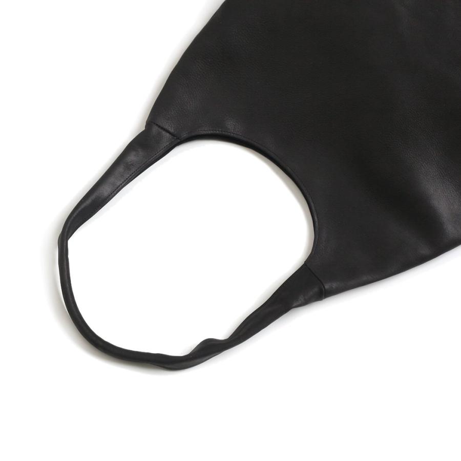 Sarah mu サラミュー BN-005 ワンショルダーバッグ M ブラック レディース ショルダー バッグ レザー 本革 日本製 トートバッグ 1ショルダー 無地 鞄 丸 ラウ… | M_ | 04