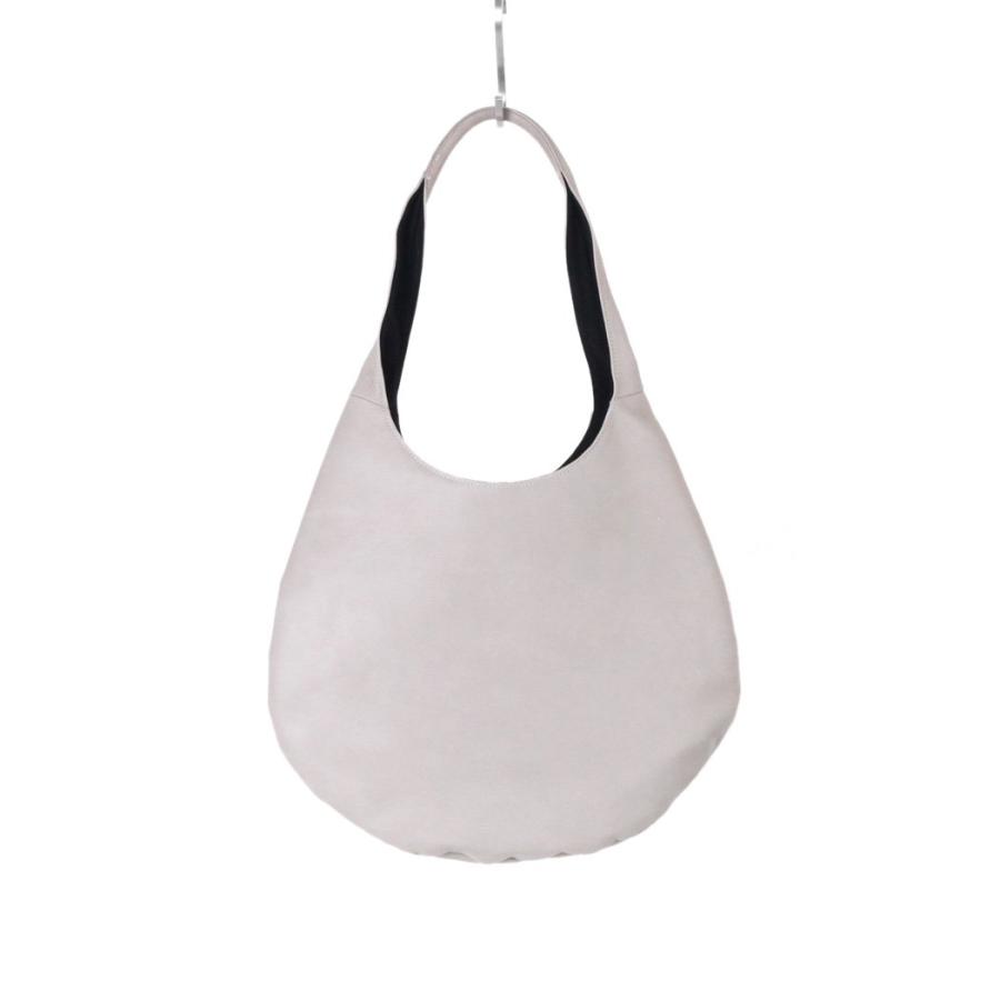 Sarah mu サラミュー BN-005 ワンショルダーバッグ M グレージュ レディース ショルダー バッグ レザー 本革 日本製 トートバッグ 1ショルダー 無地 鞄 丸 ラ… | M_ | 01