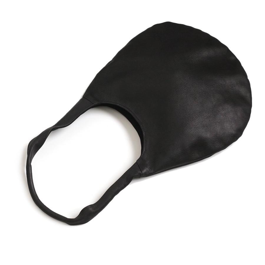 Sarah mu サラミュー BN-006 ワンショルダーバッグ S ブラック レディース ショルダー バッグ レザー 本革 日本製 トートバッグ 1ショルダー 無地 鞄 丸 ラウ… | M_ | 03