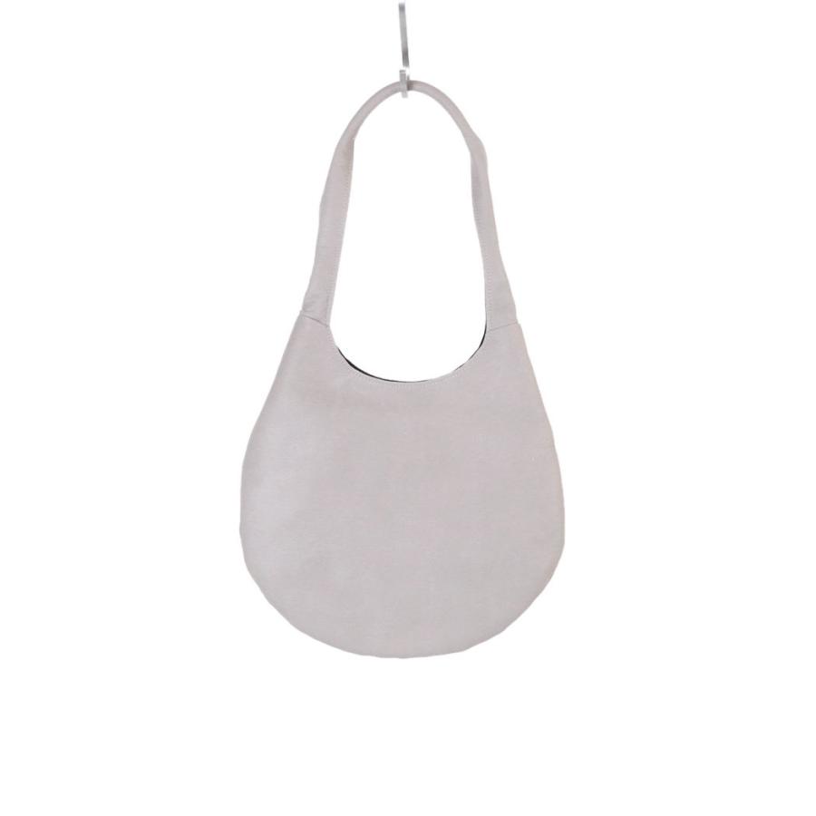 Sarah mu サラミュー BN-006 ワンショルダーバッグ S グレージュ レディース ショルダー バッグ レザー 本革 日本製 トートバッグ 1ショルダー 無地 鞄 丸 ラ… | M_