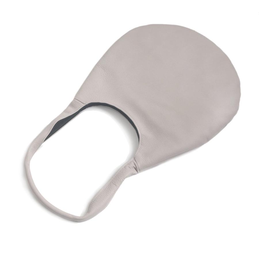 Sarah mu サラミュー BN-006 ワンショルダーバッグ S グレージュ レディース ショルダー バッグ レザー 本革 日本製 トートバッグ 1ショルダー 無地 鞄 丸 ラ… | M_ | 02