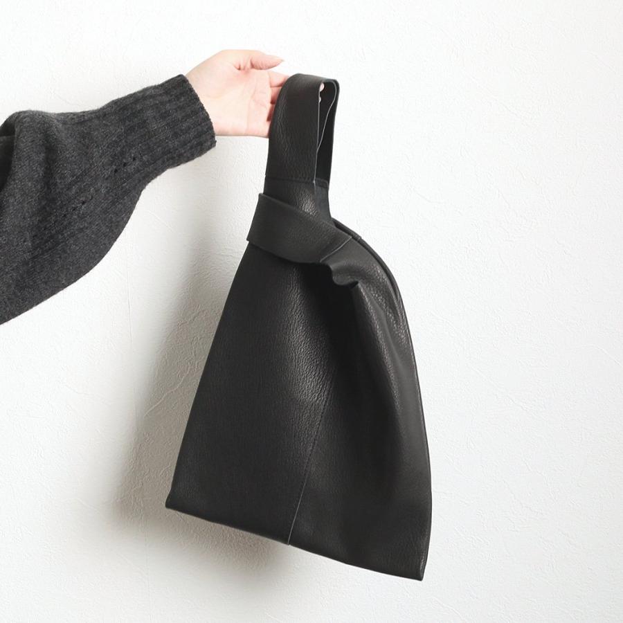 POMTATA ポンタタ P2508 MEL TOTE BAG ブラック 121-3729 トートバッグ レザー 本革 日本製 無地 黒 ショルダーバッグ ショッパーバッグ ショッパー型 A4サイ… | POMTATA | 01