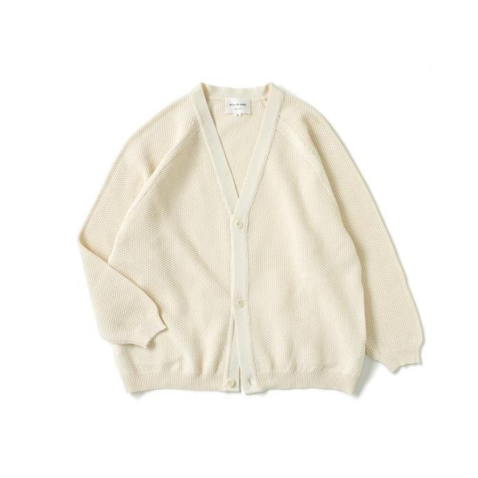 STILL BY HAND スティルバイハンド / KN03241 - ECRU クリスピーカーディガン エクリュ | STILL BY HAND