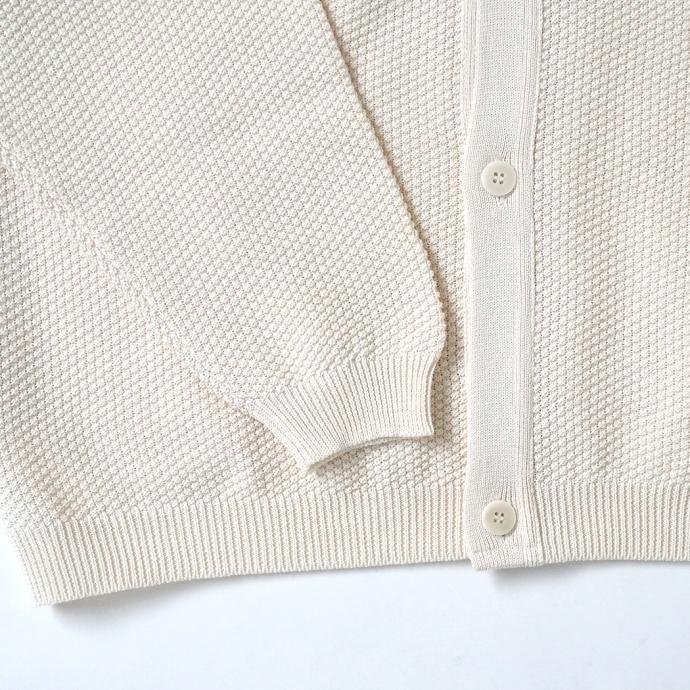 STILL BY HAND スティルバイハンド / KN03241 - ECRU クリスピーカーディガン エクリュ | STILL BY HAND | 03