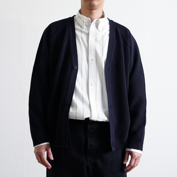 STILL BY HAND スティルバイハンド / KN03241 - ECRU クリスピーカーディガン エクリュ | STILL BY HAND | 05