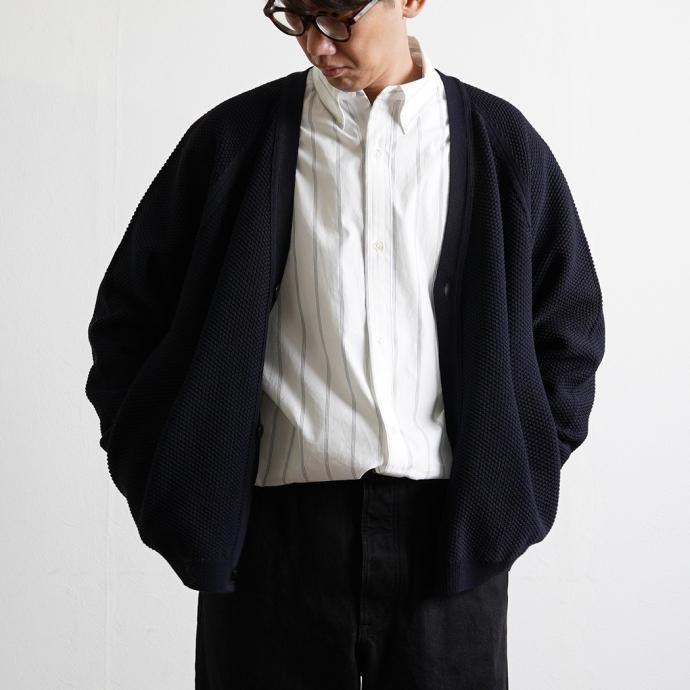 STILL BY HAND スティルバイハンド / KN03241 - ECRU クリスピーカーディガン エクリュ | STILL BY HAND | 06