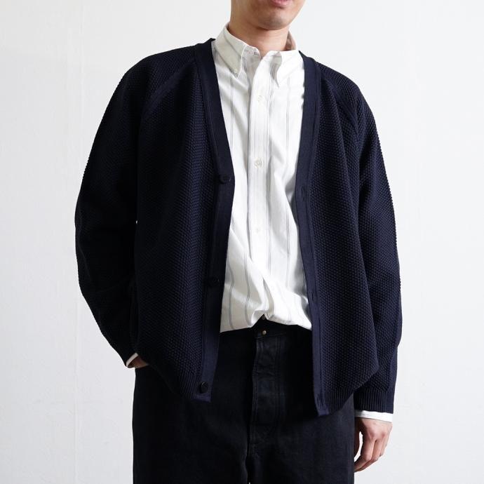 STILL BY HAND スティルバイハンド / KN03241 - ECRU クリスピーカーディガン エクリュ | STILL BY HAND | 07