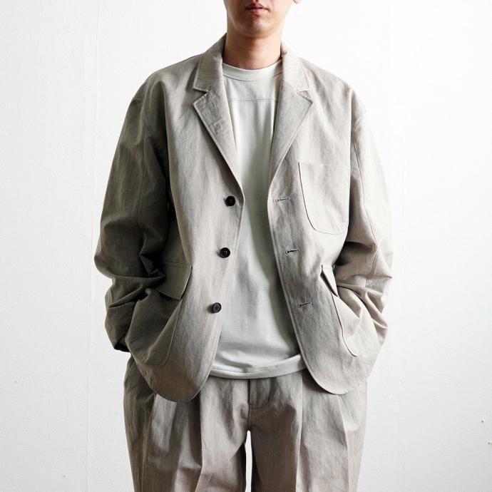 kontor / 3B UNSTRUCTURED JACKET - TAUPE 3ボタンジャケット KON-JK02241 トープ |  | 10