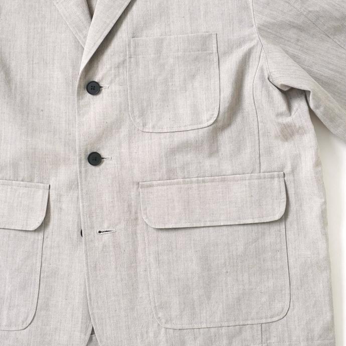 kontor / 3B UNSTRUCTURED JACKET - TAUPE 3ボタンジャケット KON-JK02241 トープ |  | 03