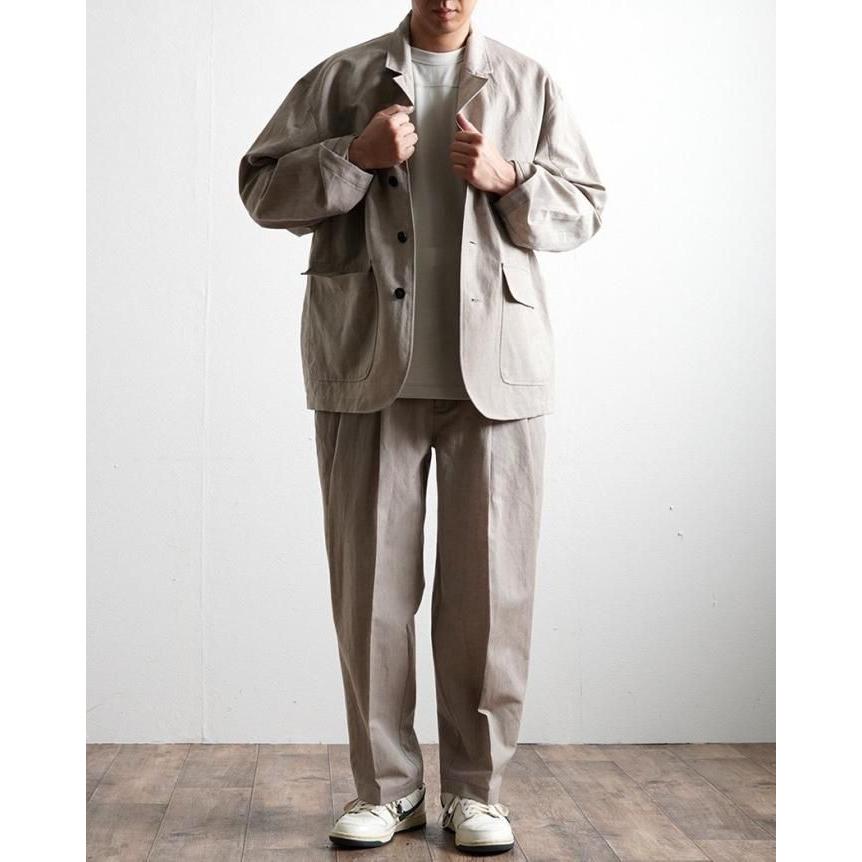 kontor / 3B UNSTRUCTURED JACKET - TAUPE 3ボタンジャケット KON-JK02241 トープ |  | 08