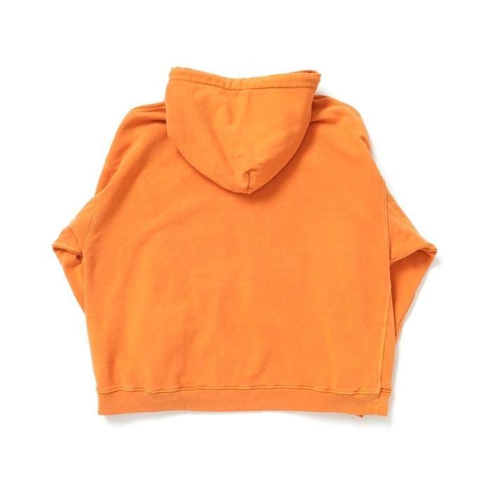 kontor / PIVOT SLEEVE PD PARKA - BURNT ORANGE ピボットスリーブ ピグメントダイ パーカー KON-CS02241 オレンジ |  | 01