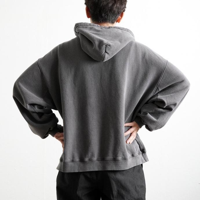 kontor / PIVOT SLEEVE PD PARKA - BURNT ORANGE ピボットスリーブ ピグメントダイ パーカー KON-CS02241 オレンジ |  | 09