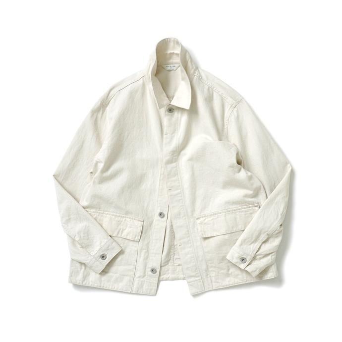 STILL BY HAND スティルバイハンド / DN01241 - IVORY デニムブルゾン アイボリー | STILL BY HAND | 01