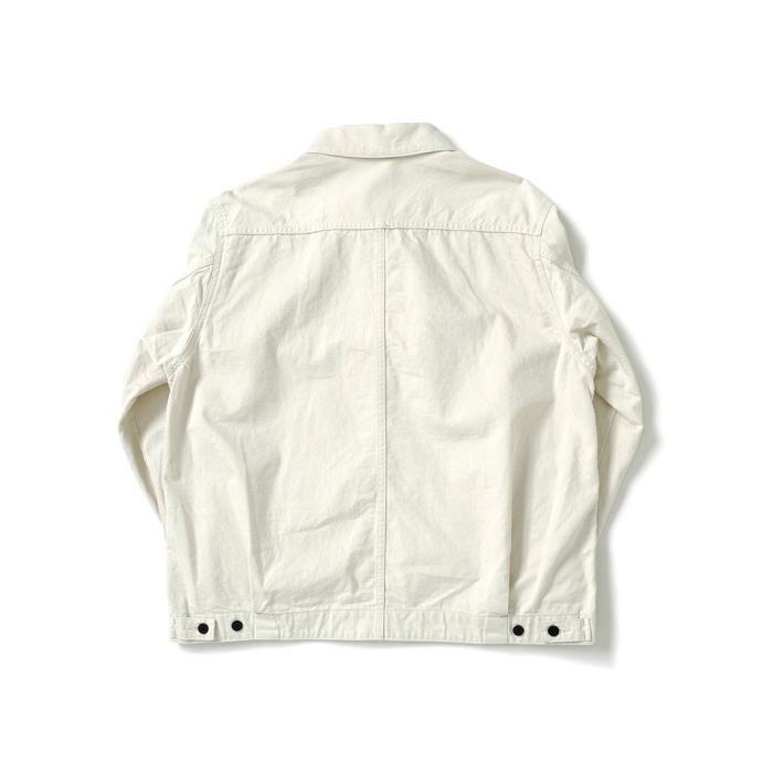 STILL BY HAND スティルバイハンド / DN01241 - IVORY デニムブルゾン アイボリー | STILL BY HAND | 02