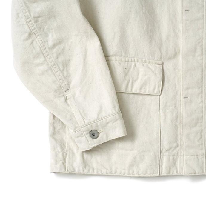 STILL BY HAND スティルバイハンド / DN01241 - IVORY デニムブルゾン アイボリー | STILL BY HAND | 04