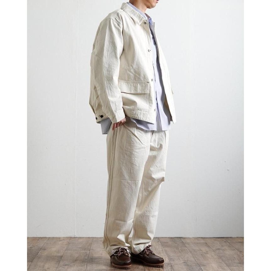 STILL BY HAND スティルバイハンド / DN01241 - IVORY デニムブルゾン アイボリー | STILL BY HAND | 10