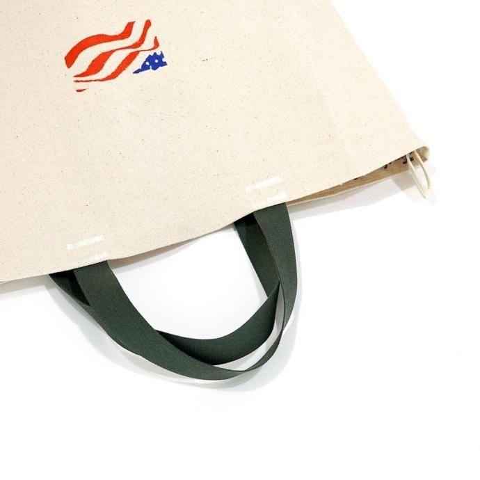 Turtlecreek / Canvas Grocery Tote Bags - Regular / US Flag / Midnight Blue タートルクリーク キャンバスグロサリートートバッグ |  | 06