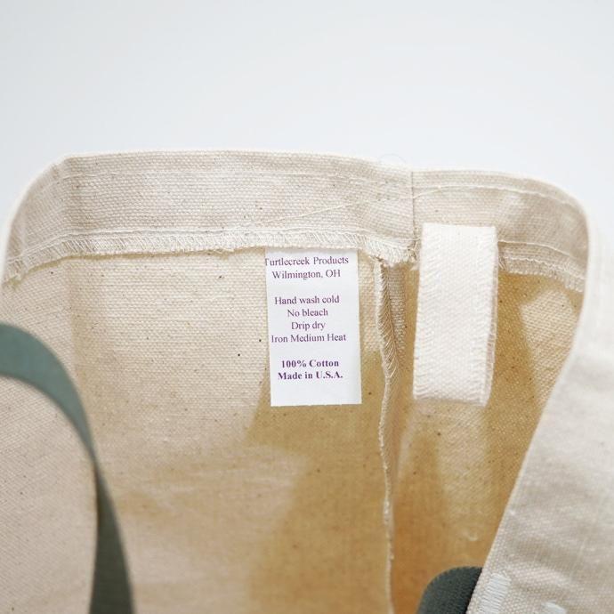 Turtlecreek / Canvas Grocery Tote Bags - Regular / US Flag / Tan タートルクリーク キャンバスグロサリートートバッグ |  | 09