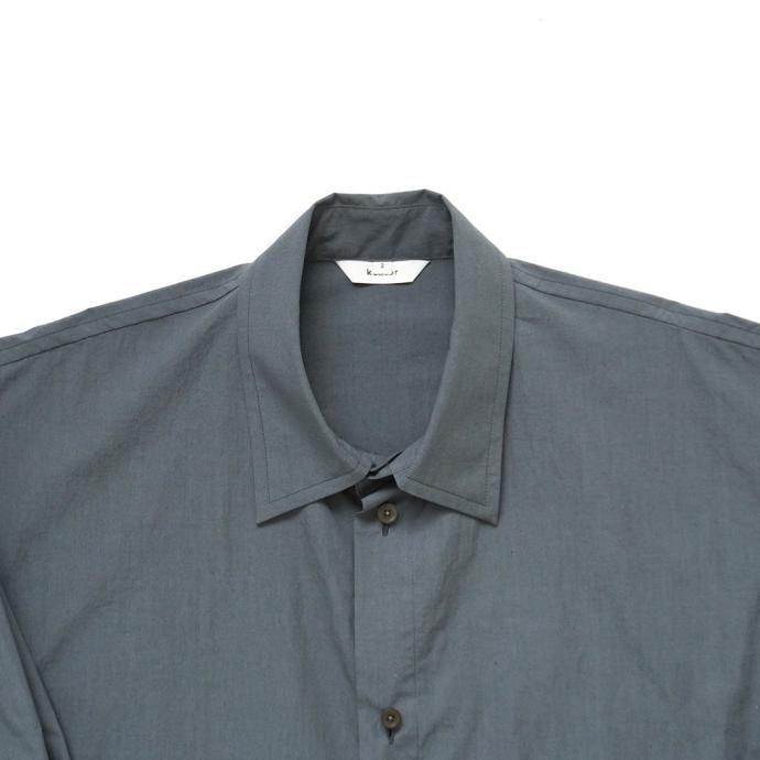 kontor / LS PANEL SHIRT - GREY パネルシャツ KON-SH05241 グレー |  | 02