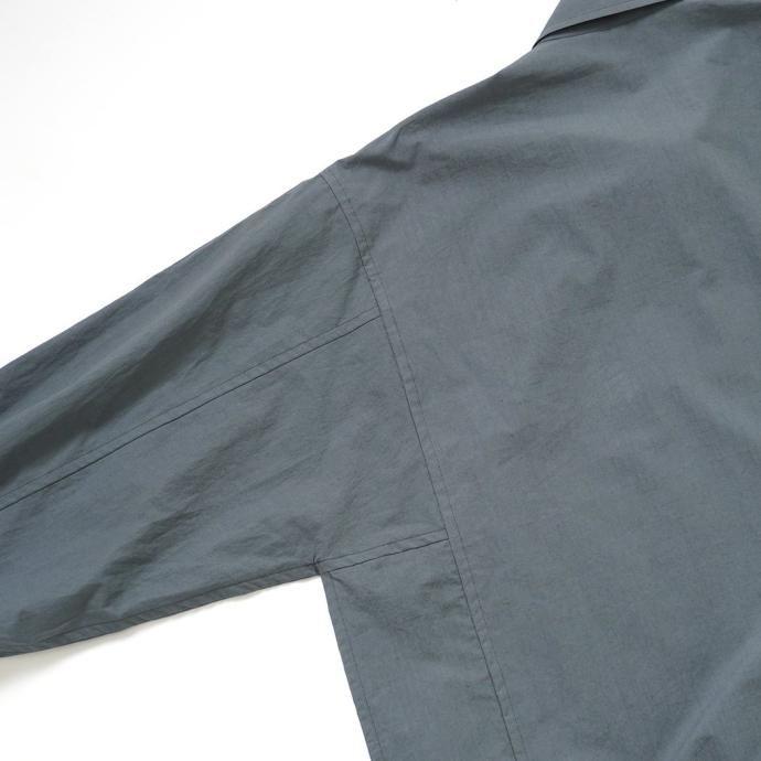 kontor / LS PANEL SHIRT - GREY パネルシャツ KON-SH05241 グレー |  | 04