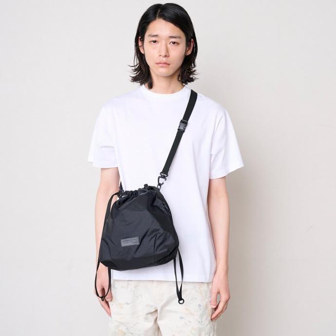 BAICYCLON by bagjack / BCL-47 DRAWSTRING BAG (SMALL) バイシクロンバイバッグジャック ドローストリングバッグ スモール ブラック | BAICYCLON by Bagjack | 09