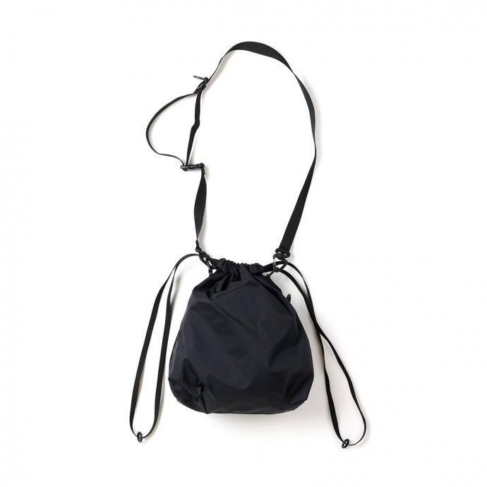 BAICYCLON by bagjack / BCL-47 DRAWSTRING BAG (SMALL) バイシクロンバイバッグジャック ドローストリングバッグ スモール ブラック | BAICYCLON by Bagjack | 01