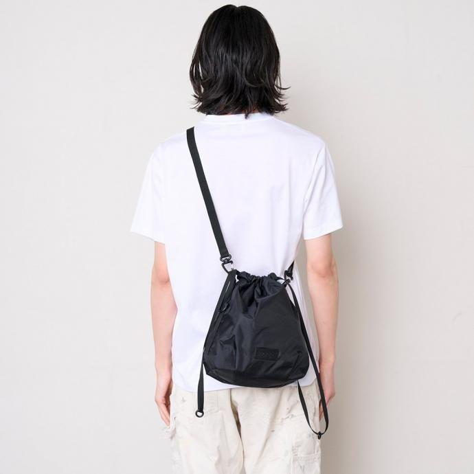 BAICYCLON by bagjack / BCL-47 DRAWSTRING BAG (SMALL) バイシクロンバイバッグジャック ドローストリングバッグ スモール ブラック | BAICYCLON by Bagjack | 10