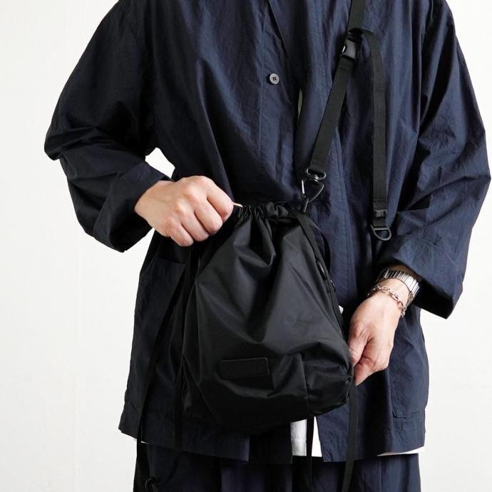 BAICYCLON by bagjack / BCL-47 DRAWSTRING BAG (SMALL) バイシクロンバイバッグジャック ドローストリングバッグ スモール ブラック | BAICYCLON by Bagjack | 12