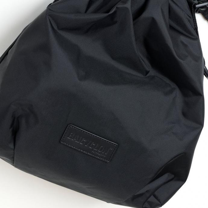BAICYCLON by bagjack / BCL-47 DRAWSTRING BAG (SMALL) バイシクロンバイバッグジャック ドローストリングバッグ スモール ブラック | BAICYCLON by Bagjack | 05
