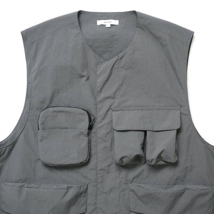 kontor / MULTI-PKT VEST - GREY マルチポケットベスト KON-VE01241 グレー |  | 03