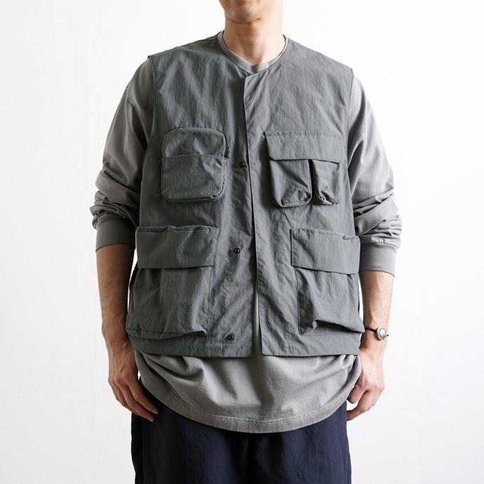 kontor / MULTI-PKT VEST - GREY マルチポケットベスト KON-VE01241 グレー |  | 08