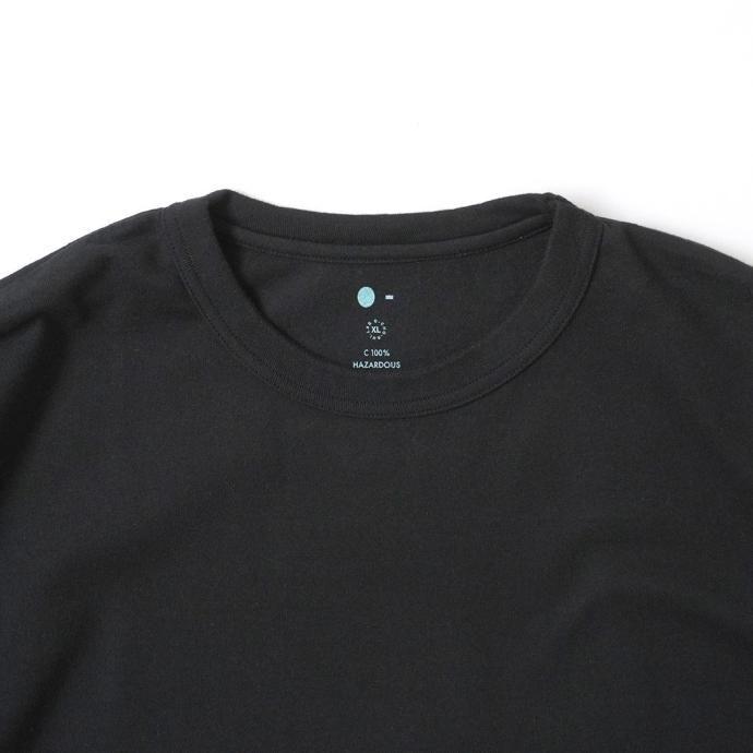 O- オー / F.L.A.T. 半袖Tシャツ O-S-02 - Black ブラック レイチョウルイラボ 0choruilab |  | 03