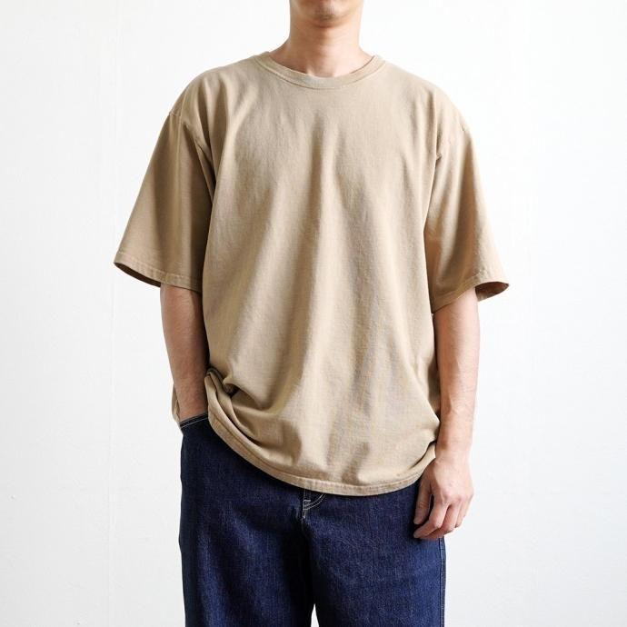 ONE CUSTOM FITS ALL / Heavy Cotton S/S Tee - Khaki ヘビーコットン半袖Tシャツ |  | 05
