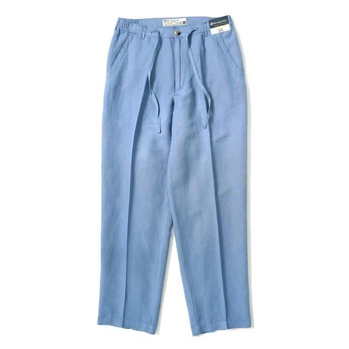 WEEKENDER / St. Barts Linen Pant - Chambray ウィークエンダー リネンパンツ | 