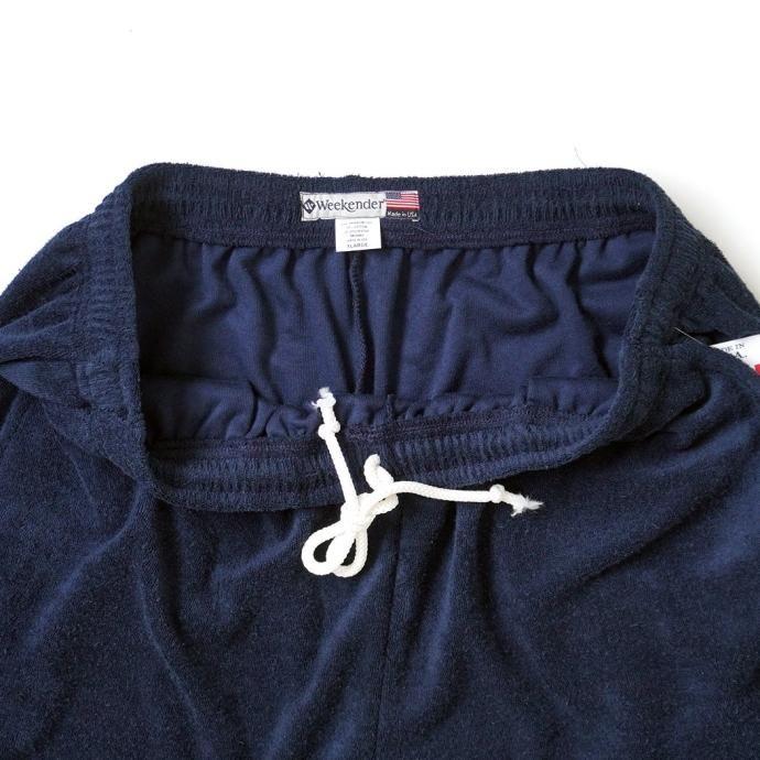 WEEKENDER / Terry Short - Navy ウィークエンダー テリーショーツ パイルショートパンツ アメリカ製 USA |  | 03