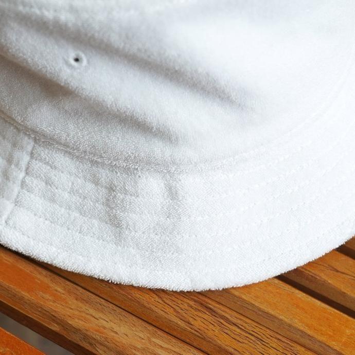 AS Colour / Terry Bucket Hat - White テリー バケットハット ホワイト パイル素材 | AS Colour | 05