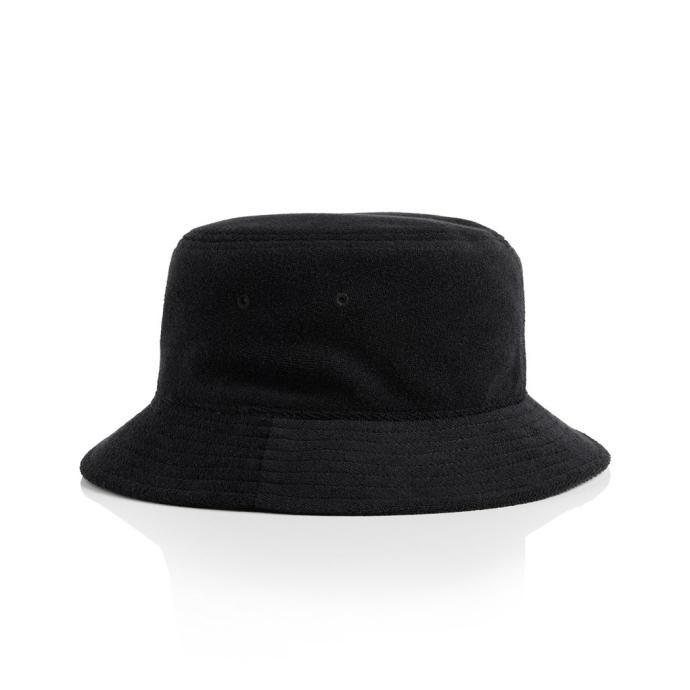 AS Colour / Terry Bucket Hat - Black テリー バケットハット ブラック パイル素材 | AS Colour | 03