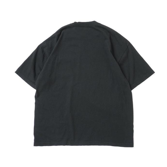 LOS ANGELES APPAREL ロサンゼルスアパレル 1809GD 6.5oz ガーメントダイ 半袖ポケットTシャツ - Black ブラック | LOS ANGELES APPAREL | 01