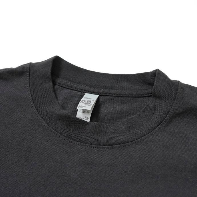 LOS ANGELES APPAREL ロサンゼルスアパレル 1809GD 6.5oz ガーメントダイ 半袖ポケットTシャツ - Black ブラック | LOS ANGELES APPAREL | 02