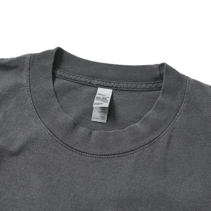 LOS ANGELES APPAREL ロサンゼルスアパレル 1809GD 6.5oz ガーメントダイ 半袖ポケットTシャツ - Vintage Black ヴィンテージブラック | LOS ANGELES APPAREL | 02