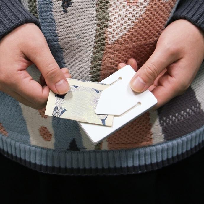 ANAheim Money Card - Blue アナハイム マネーカード - ブルー | コインケース マネークリップ |  | 02